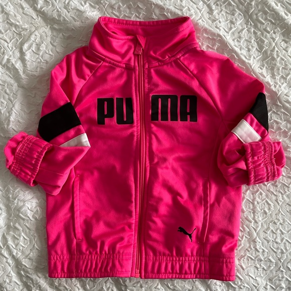 Girls puma full zip sweater - Picture 1 of 3